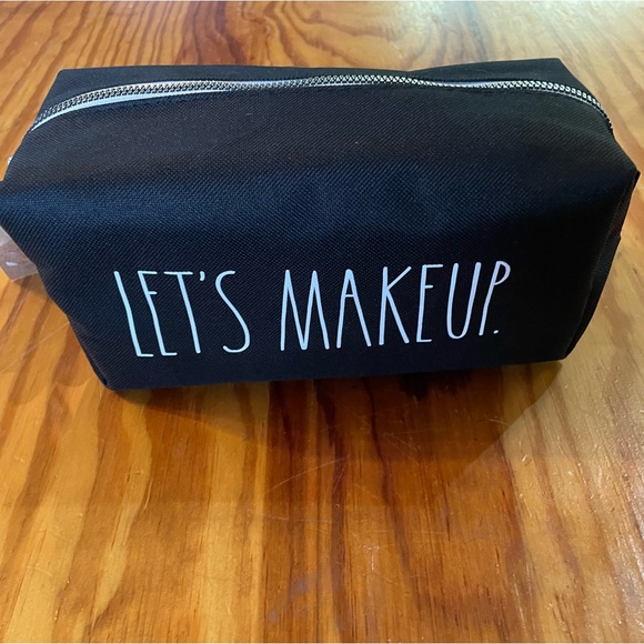 🆕 Rae Dunn | "LET’S MAKEUP" Cosmetic Bag NEW - Picture 3 of 8